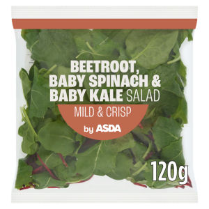 Mild Beetroot, Baby Spinach & Baby Kale Salad 120g
