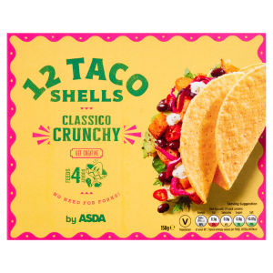 12 Classico Crunchy Taco Shells 158g