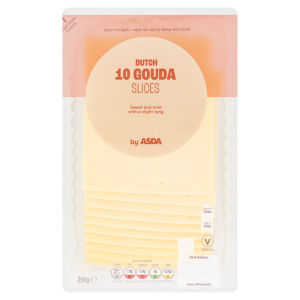 10 Dutch Gouda Sliced 250g