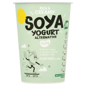 Plant Based by  Plain Soya Yogurt Alternative 500g
