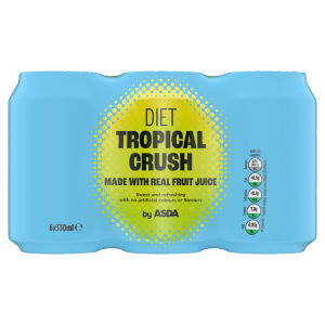 Diet Tropical Crush 6 x 330ml