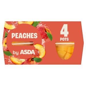 Peaches Pots 4 x 113g (452g)