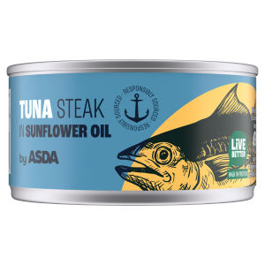 Tuna Steak in Sunflower Oil 198g