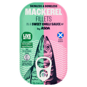 Mackerel Fillets in a Sweet Chilli Sauce 125g