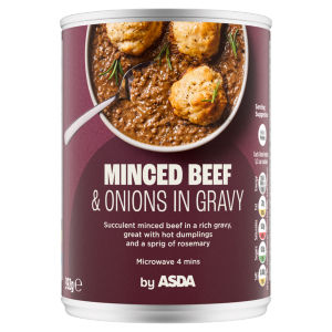 Minced Beef & Onions in Gravy 392g