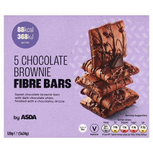 Chocolate Brownie Fibre Bars 5 x 24g (120g)