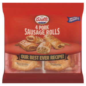 Walls 4 Hearty Sausage Rolls 220G