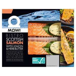 Bistro Scottish Salmon with Lemon & Herb Butter 240g