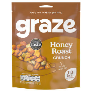 Graze Honey Roast Crunch Sharing Bag Snack