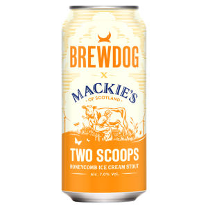 BrewDog Mackie's Two Scoops Honeycomb Ice Cream Stout 440ml