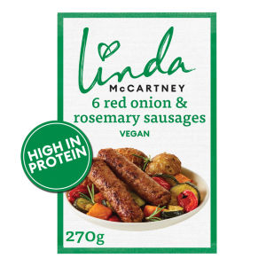 Linda McCartney's Vegan Red Onion & Rosemary Sausages270g