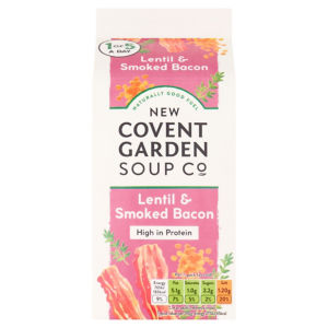 New Covent Garden Lentil & Smoked Bacon Soup 560G