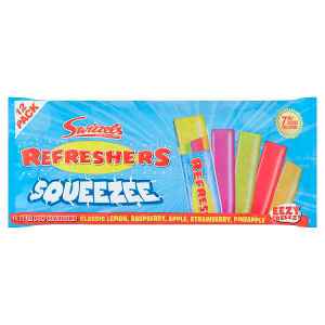 Refreshers Squeeze Classic Lemon, Raspberry, Apple, Strawberry, Pineapple 12 x 50ml (600ml)