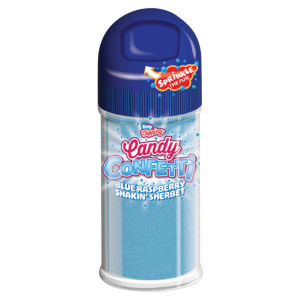 Blue Raspberry Flavour Sherbet Topping Candy Confetti 50g
