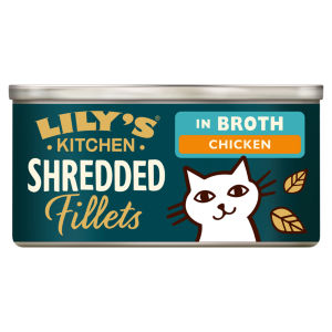 Lily’s Kitchen Shredded Fillets in Broth Chicken for Adult Cats 70g