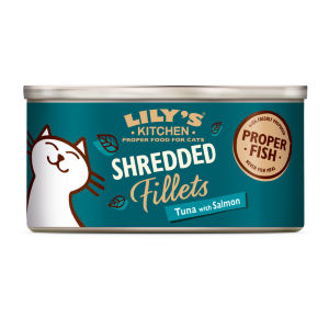 Shredded Fillets Tuna with Salmon Adult Wet Cat Food 70g