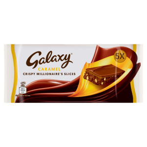 5 Caramel Crispy Millionaire's Slices