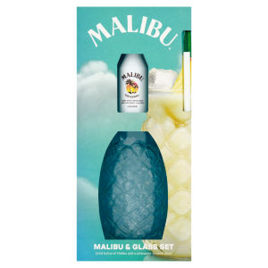 Malibu & Glass Set