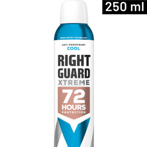 Right Guard Xtreme Men 72H Cool Antiperspirant Deodorant 250Ml