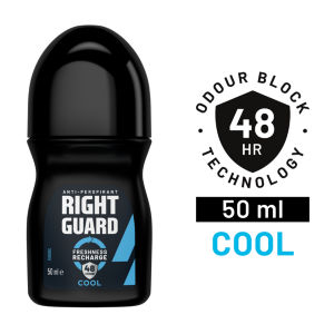 Right Guard Women 48h Wildflower Antiperspirant Deodorant Roll On, 50ml