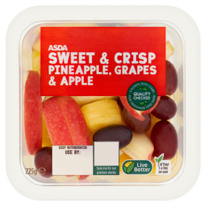Sweet & Crisp Pineapple, Grapes & Apple 225g