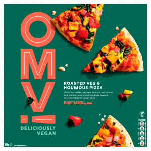 Plant Based OMV Roasted Veg & Houmous Pizza 375g