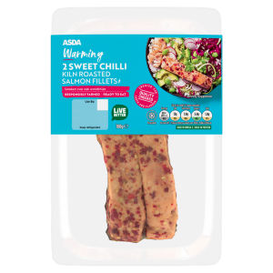 Warming 2 Sweet Chilli Kiln Roasted Salmon Fillets 180g