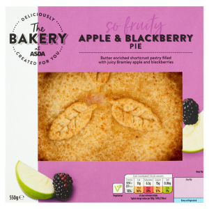The Bakery Apple & Blackberry Pie 550g