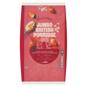 Jumbo British Porridge Oats 1kg