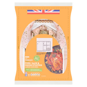 Classic Pork, Sage & Onion Stuffed Large Chicken