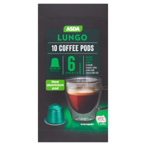 Nespresso Compatible 10 Lungo Coffee Pods