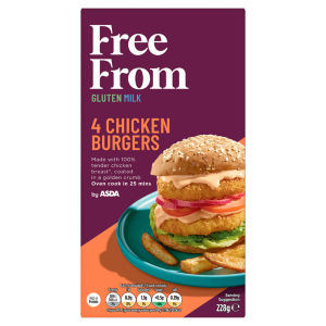 Free From by  4 Chicken Burgers 228g