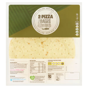 2 Pizza Bases 300g
