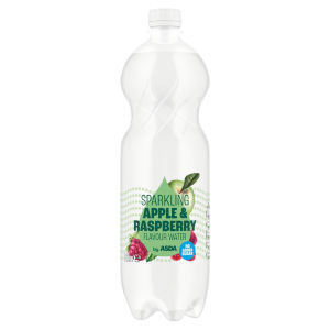 No Added Sugar Sparkling Apple & Raspberry Flavour Water 1 Litre