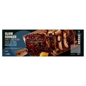 Slow Cooked Sweet BBQ Pork Rack of Ribs 600g