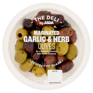 Marinated Garlic & Herb Olives 150g