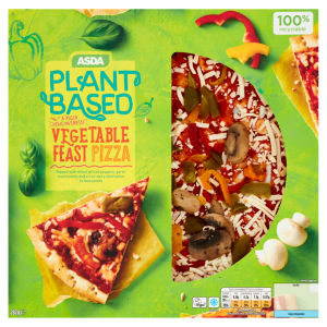 Thin Stonebaked Vegetable Feast Vegan Pizza
