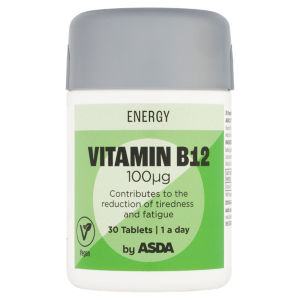 Energy 1 a day Vitamin B12 100μg 30 Tablets