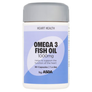 Heart Health Omega 3 Fish Oil 1000mg 90 Capsules