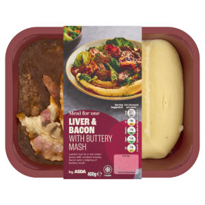Meal for One Liver & Bacon with Buttery Mash 400g