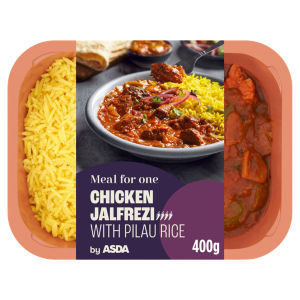 Meal for One Chicken Jalfrezi with Pilau Rice 400g