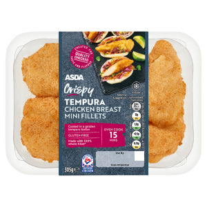 Crispy Tempura Chicken Breast Mini Fillets 305g