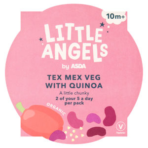 Little Angels Organic Tex Mex Veg with Quinoa 10m+ 190g