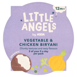Little Angels Organic Vegetable & Chicken Biryani 12+ Months 200g