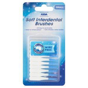 30 Small Soft Interdental Brushes