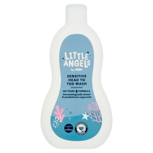 Little Angels by  Unscented Sensitive Head to Toe Wash 500ml