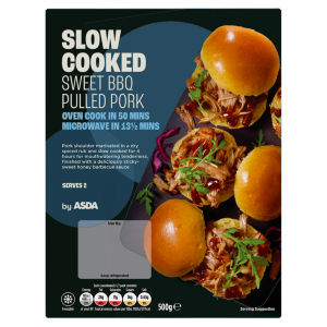 Slow Cooked Sweet BBQ Pulled Pork 500g
