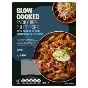 Slow Cooked Smoky BBQ Pulled Pork 500g