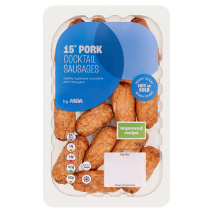 15 Pork Cocktail Sausages 150g