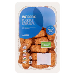 24 Pork Cocktail Sausages 240g